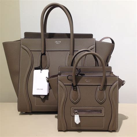 celine nano bag sale|Celine nano luggage tote bag.